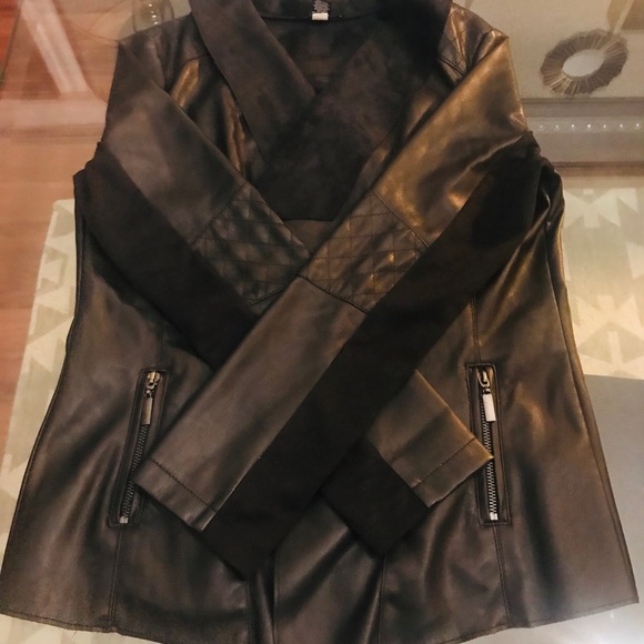 Alfani, faux leather jacket, size Small. - Picture 2 of 8